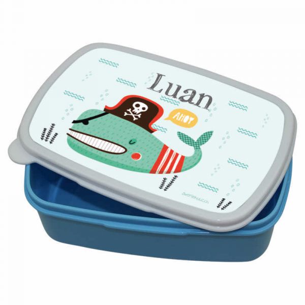 Lunchbox Kunststoff Piratenfisch
