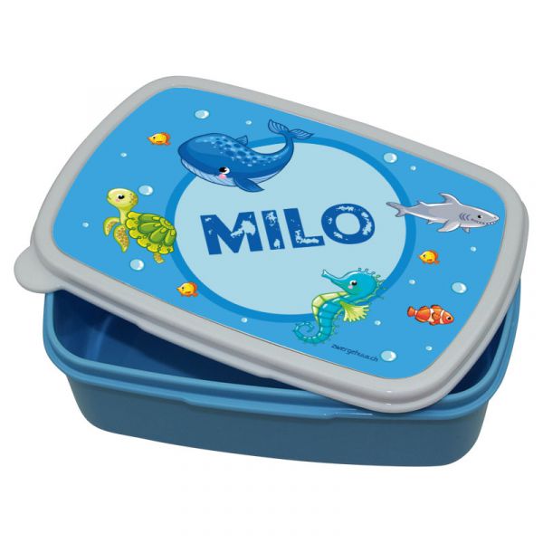 Lunchbox Kunststoff Unterwasserwelt