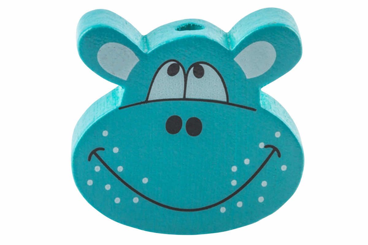 Motivperlen Hippo